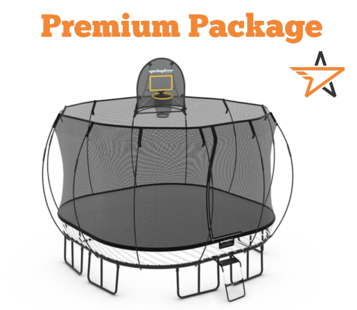 Grand Trampoline Carré S113 -Premium Package