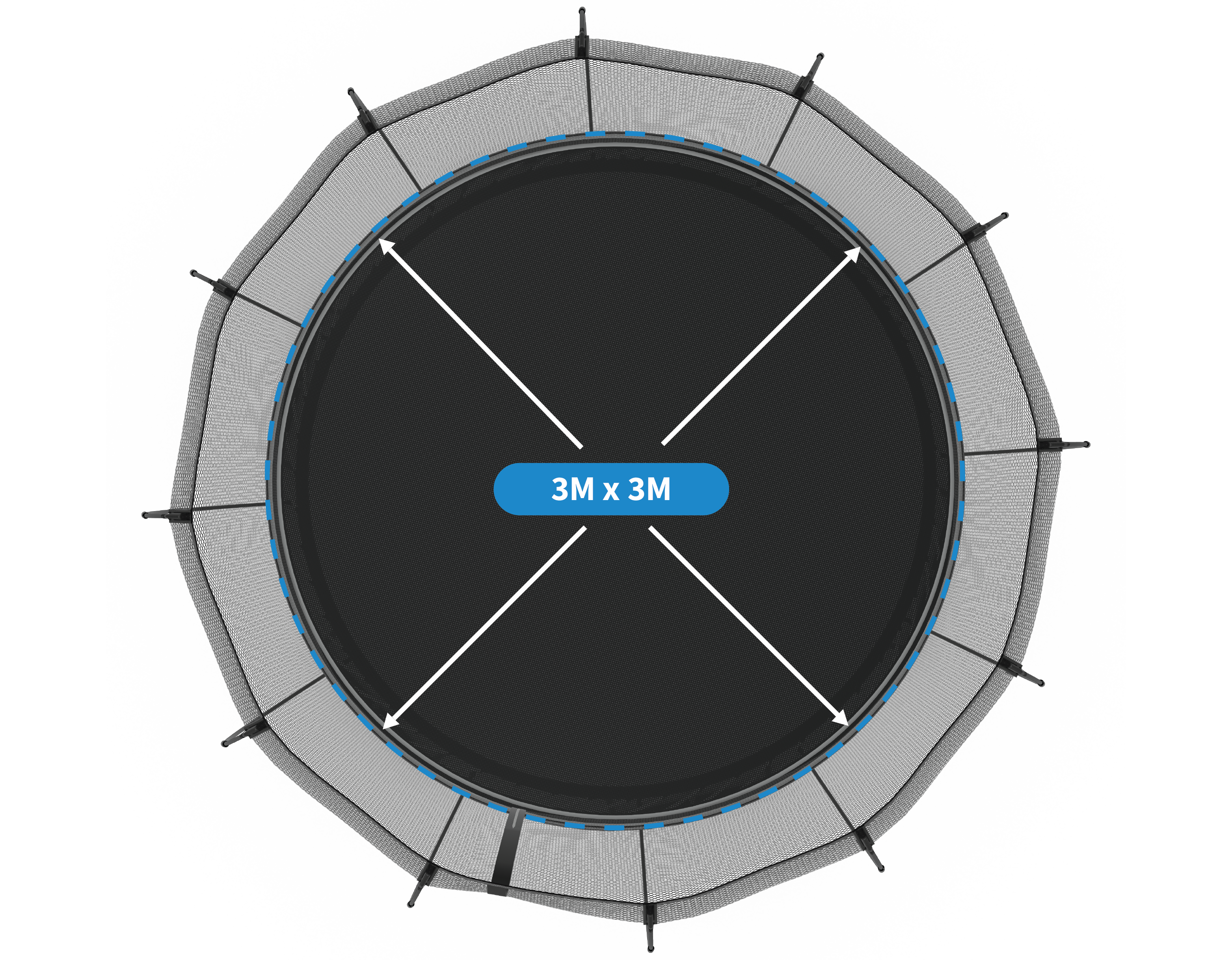 Trampoline Moyen Rond R79