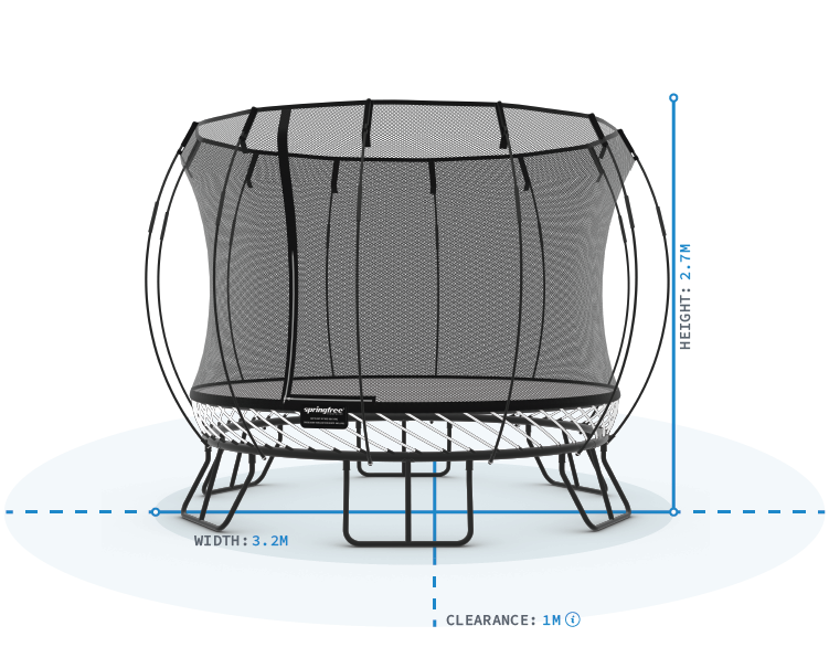 Trampoline Moyen Rond R79