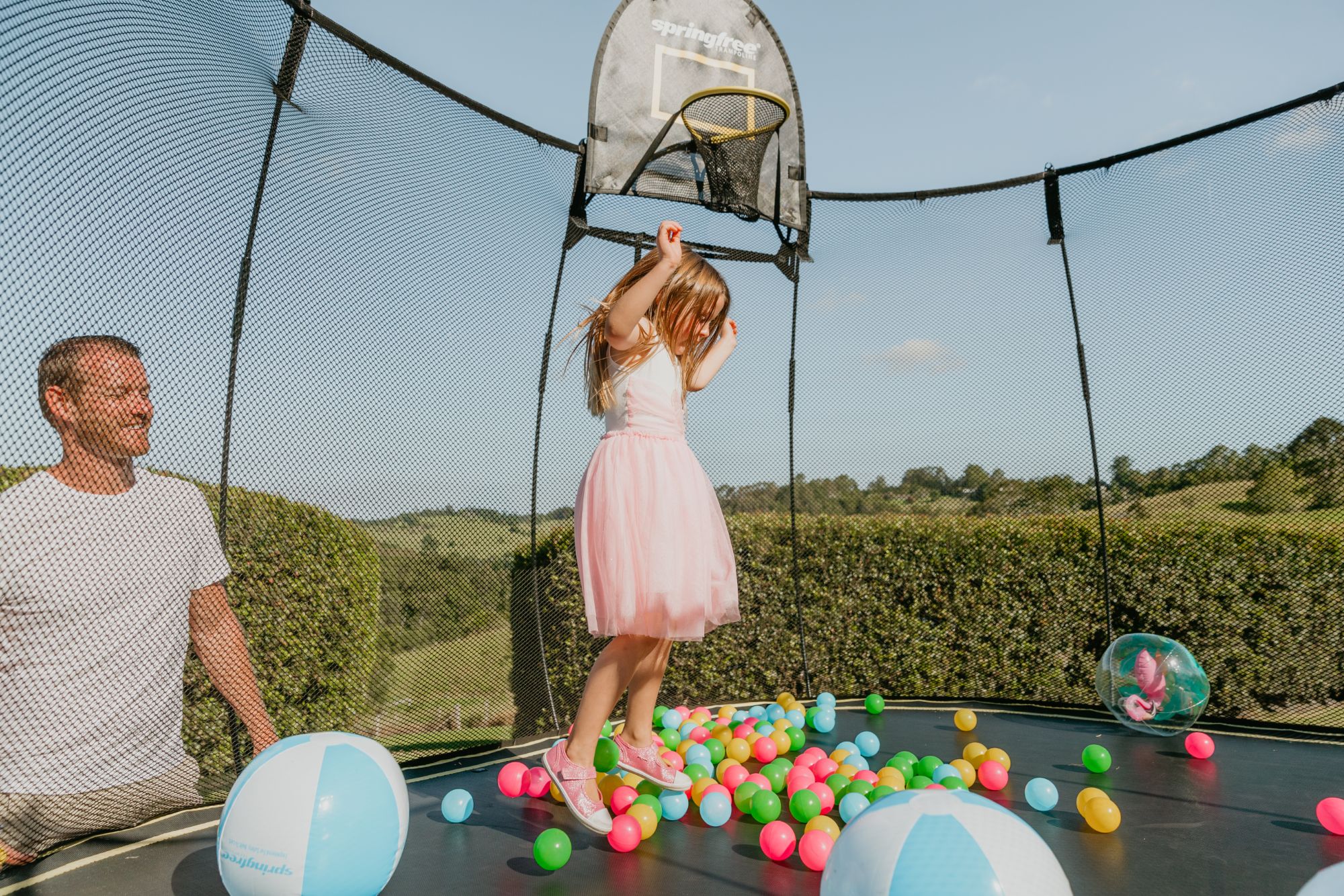 Un trampoline Springfree pour votre fête d'anniversaire - En savoir plus ICI